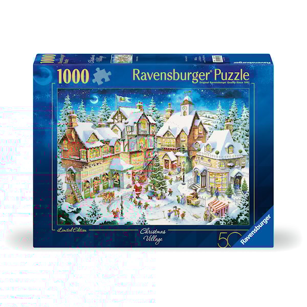 Ravensburger 50-årsjubileum Jul Puslespill Limited edition -  Familiepuslespill - Tre