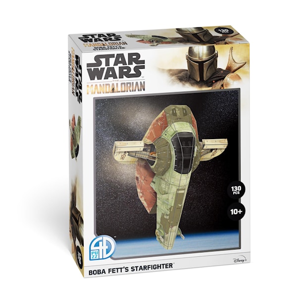 3d Puslespill 130 Brikker - Boba Fett'S Starfighter