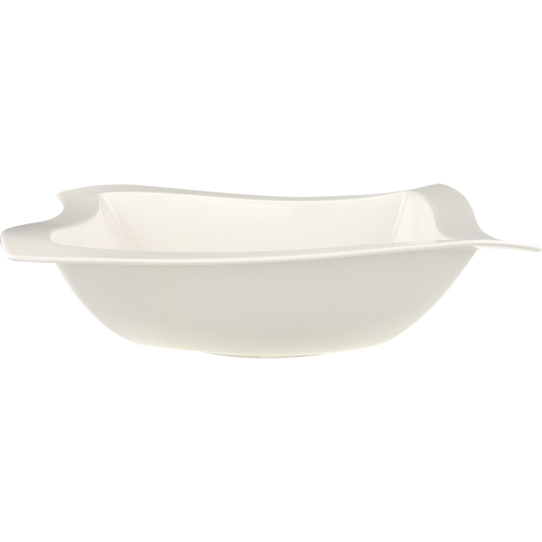 Villeroy & Boch NewWave Salladsskål 33 x 33 cm Vit (hvit) Villeroy & Boch NewWave Salladsskål 33 x 33 cm Vit (hvit)