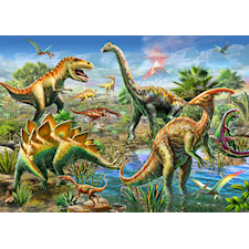 Pussel Jurassic Playground 500 bitar, Educa
