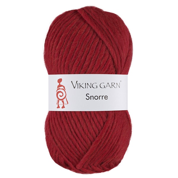 Snorre 100 g Rød 265 Viking Garn