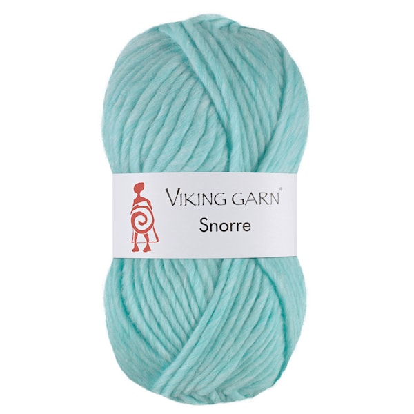 Snorre 100 g Lys turkis 221 Viking Garn