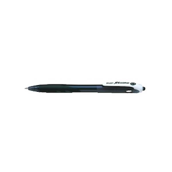 Kulspetspenna Rexgrip Medium 1 mm Svart