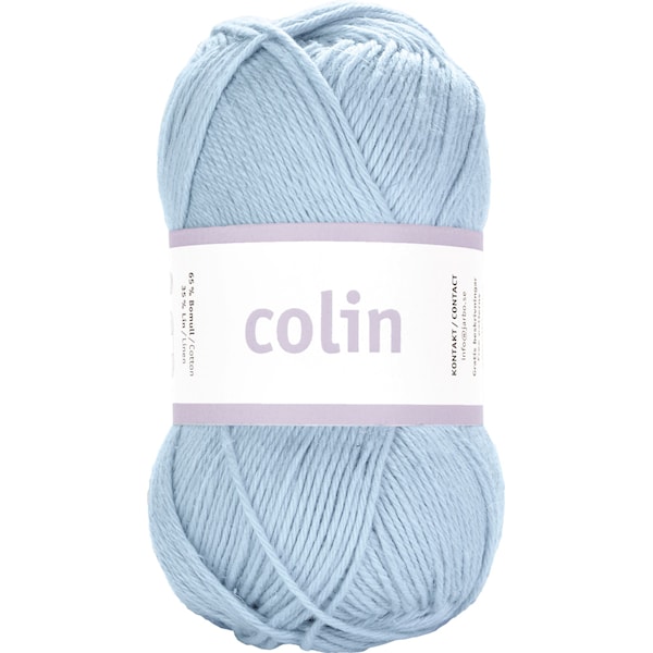 Järbo Colin Garn Bomullsmix 50g Baby Blue (29119)