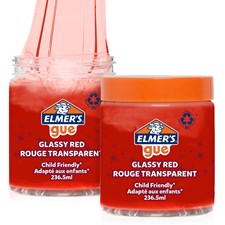 Elmers färdigt Slime 236 ml, Glossy Red