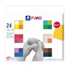 FIMO Soft Colour 24-pack Basfärger