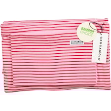 Bambubäddset- spjälsäng, Rosa/Röd, Geggamoja