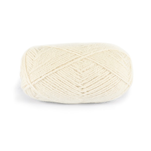 Dale Garn Alpakka 50 g Hvit 0010