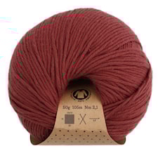 Adlibris Organic Cotton, 50 g, Leather And Wine A410