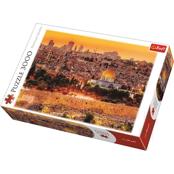 The roofs of Jerusalem, Pussel 3000 bitar