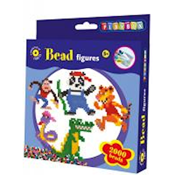 Rørperler og perleplate, jungel, Playbox