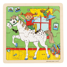 Astrid Pippi palapeli Square Horse 16 palaa