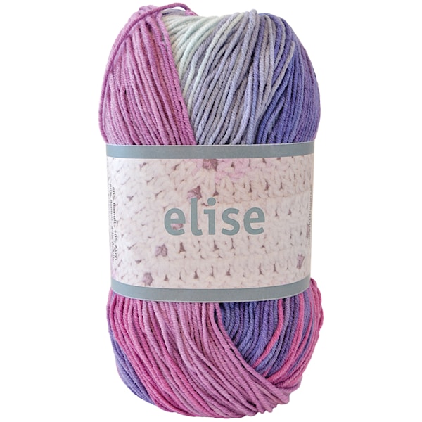 Elise 100g Liila violetti batiikki (69022)