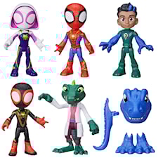 Dino Webs Heroes & Lizard Figurset Spidey and his Amazing Friends