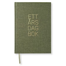 1-Års Dagbok A5 Khaki Green Paperstyle