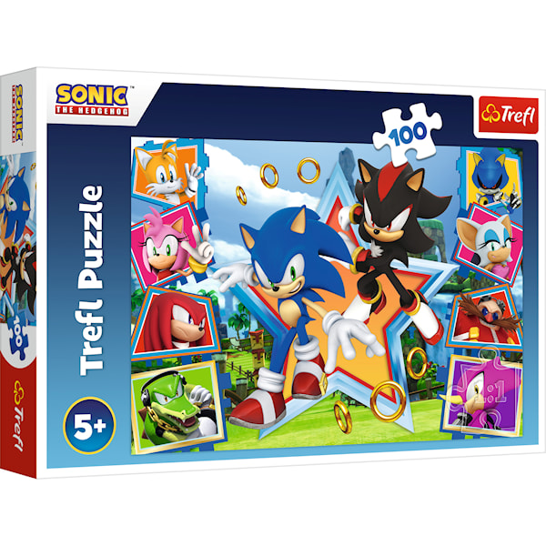 Pussel Sonic the Hedgehog 100 bitar, Trefl