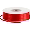 Sidenband Rött bredd 3 mm x 100 m