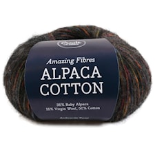Adlibris Alpaca Cotton 50g Anthracite Twist A686