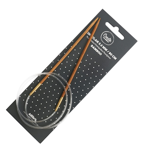 Rundpinner 3,5mm Bambus 80cm
