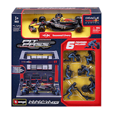 1:43 F1 Red Bull Racing RB20 2024 Pit Pass Diorama Perez
