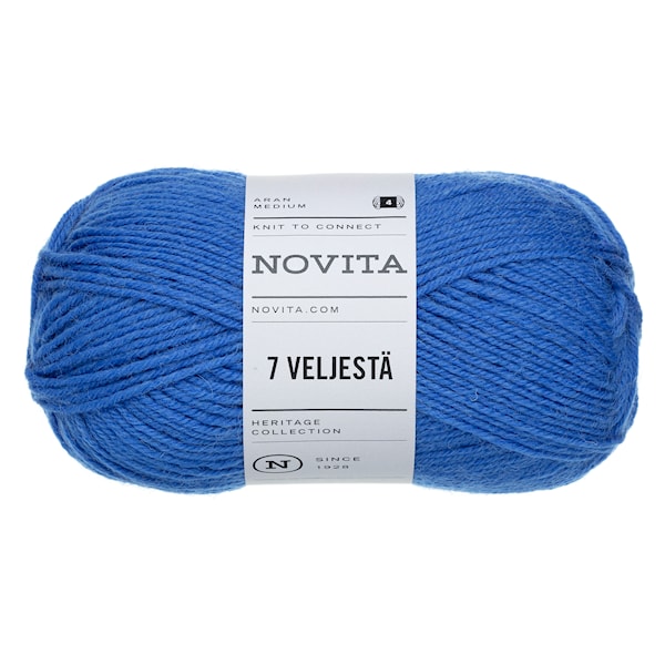 7 Brødre Garn Ullmiks 100 g lobelia 136 Novita