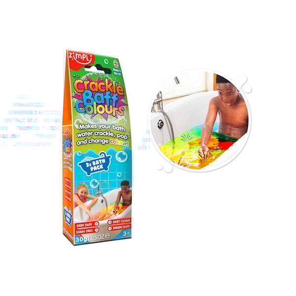 Zimpli Kids 3-Pack Crackle Baff