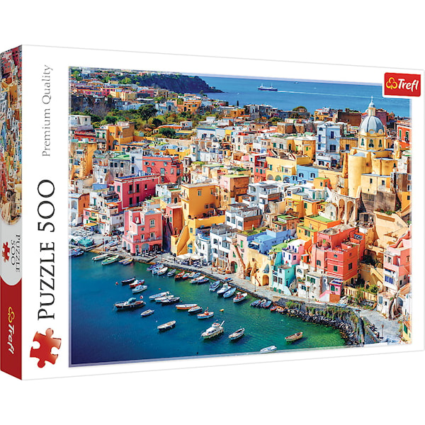 Procida, Campania Italy Pussel 500 Bitar Trefl