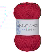 Bambino 50 g punainen Viking Garn