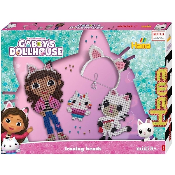 Hama Midi gift box Gabbys Dollhouse 4000 pcs.