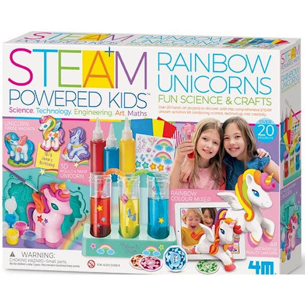 STEAM Hobbysett Rainbow Unicorns 4M