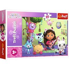 Palapeli Gabbyn Nukkekoti 30 palaa, Trefl