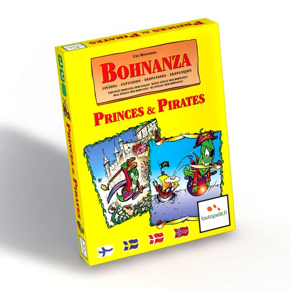 adlibris.com | Bohnanza - Princes And Pirates (Expansion) (SE/FI/NO/DK)