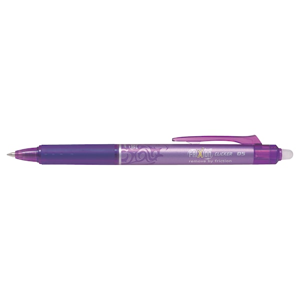 FriXion Clicker 0,5 mm Lilla Utviskbar Pilot