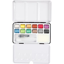 Art Akvarellfarger, metallic farger, 12 farge/ 1 pk.