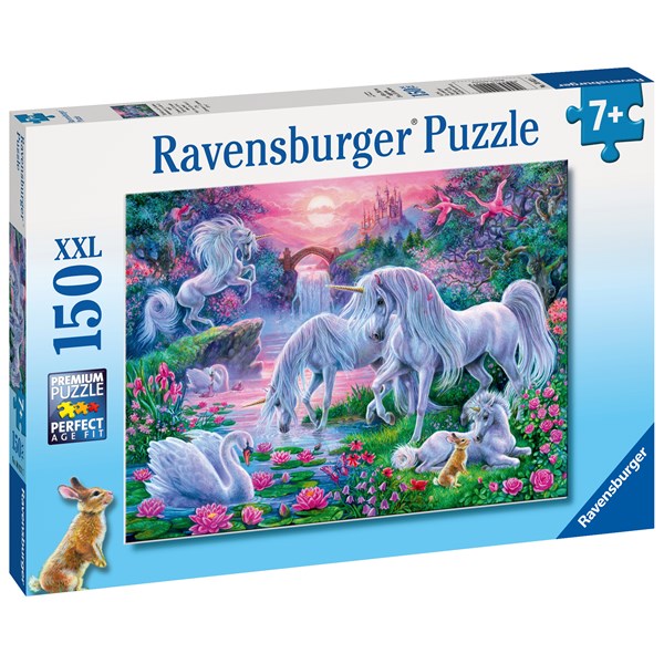 Unicorns in the Sunset Glow, Pussel, 150 bitar, Ravensburger