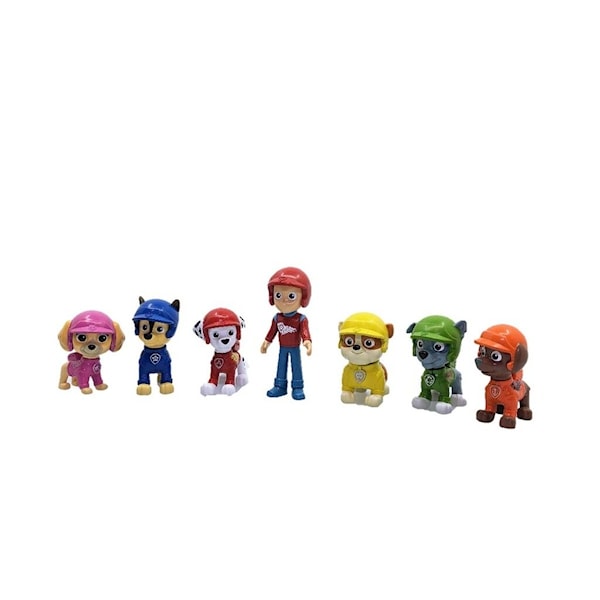 Paw Patrol Rescue Wheels Gavesett 7-Pack