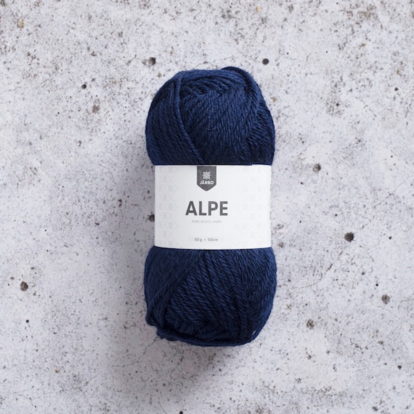Alpe ullgarn 50 gr Victory Blue 08 Järbo