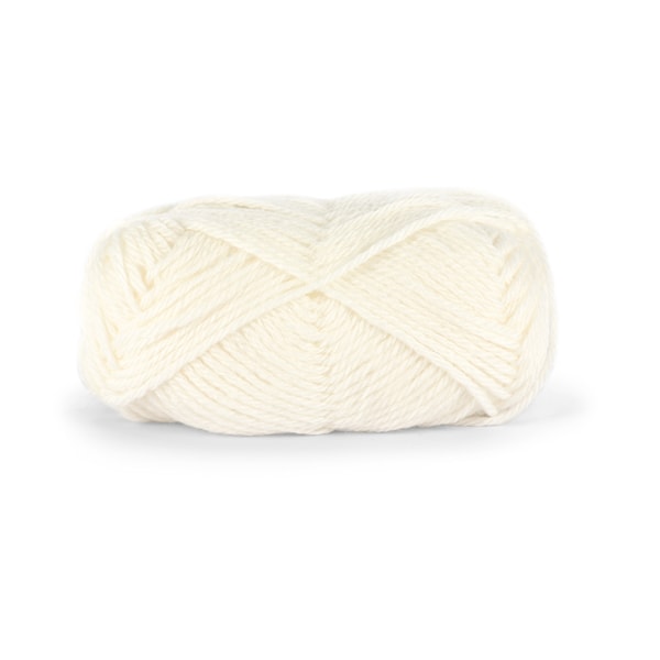 Dale Garn Freestyle Ullgarn 50 g Hvit 0010