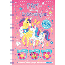 Pärlmålning Enhörningar 1500 pärlor Kärnan