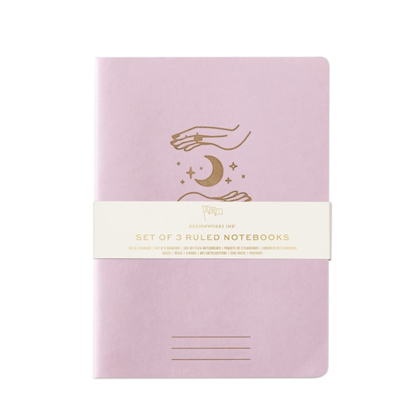 Fleksible Notatbøker 3-pack Designworks ink