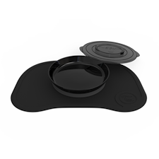 Twistshake Click Mat + Plate 6+m Black
