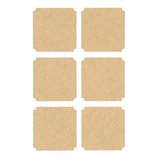 Voimapaperitarrat, Etiketit, neliskanttiset 15/ 10 cm, 24 kpl