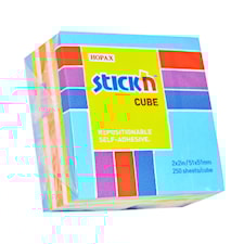Neonkube Mini STICK´N 51x51, Blå 250 blad