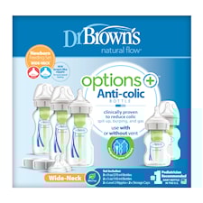 Wide-Neck Options+ Newborn Feeding Set Dr.Brown