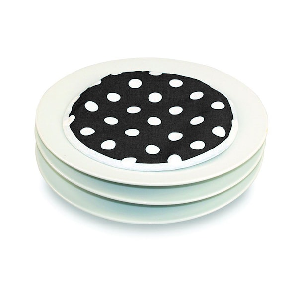 Hot Ideas Tallriksvärmare för Mikrovågsugn 4-pack Prickig Övriga varumärken Hot Ideas Tallriksvärmare för Mikrovågsugn 4-pack Prickig Övriga varumärken