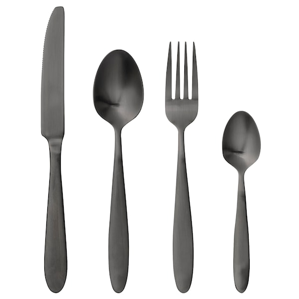 Bloomingville Bestickset 4-delar Svart - Besteick Bloomingville Bestickset 4-delar Svart - Besteick