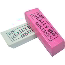 Suddgummi Stort 'For really big mistakes' 14,5 cm 1-pack