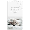 Familjekalender 2026 Katter 220x430 mm Burde