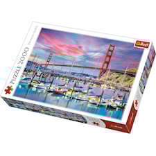 Puslespill, Golden Gate San Francisco, 2000 brikker