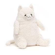 Amore Cat Cream 26x18 cm Vit Jellycat